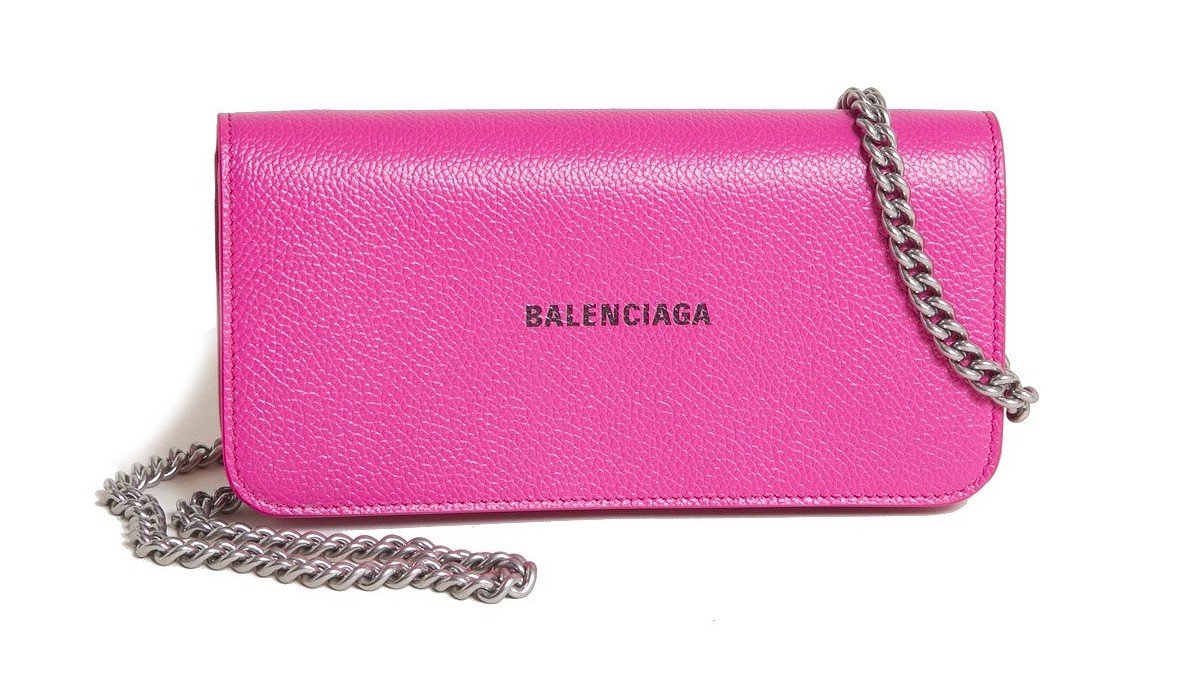 BALENCIAGA 長財布 CASH WALLET ON CHAIN
